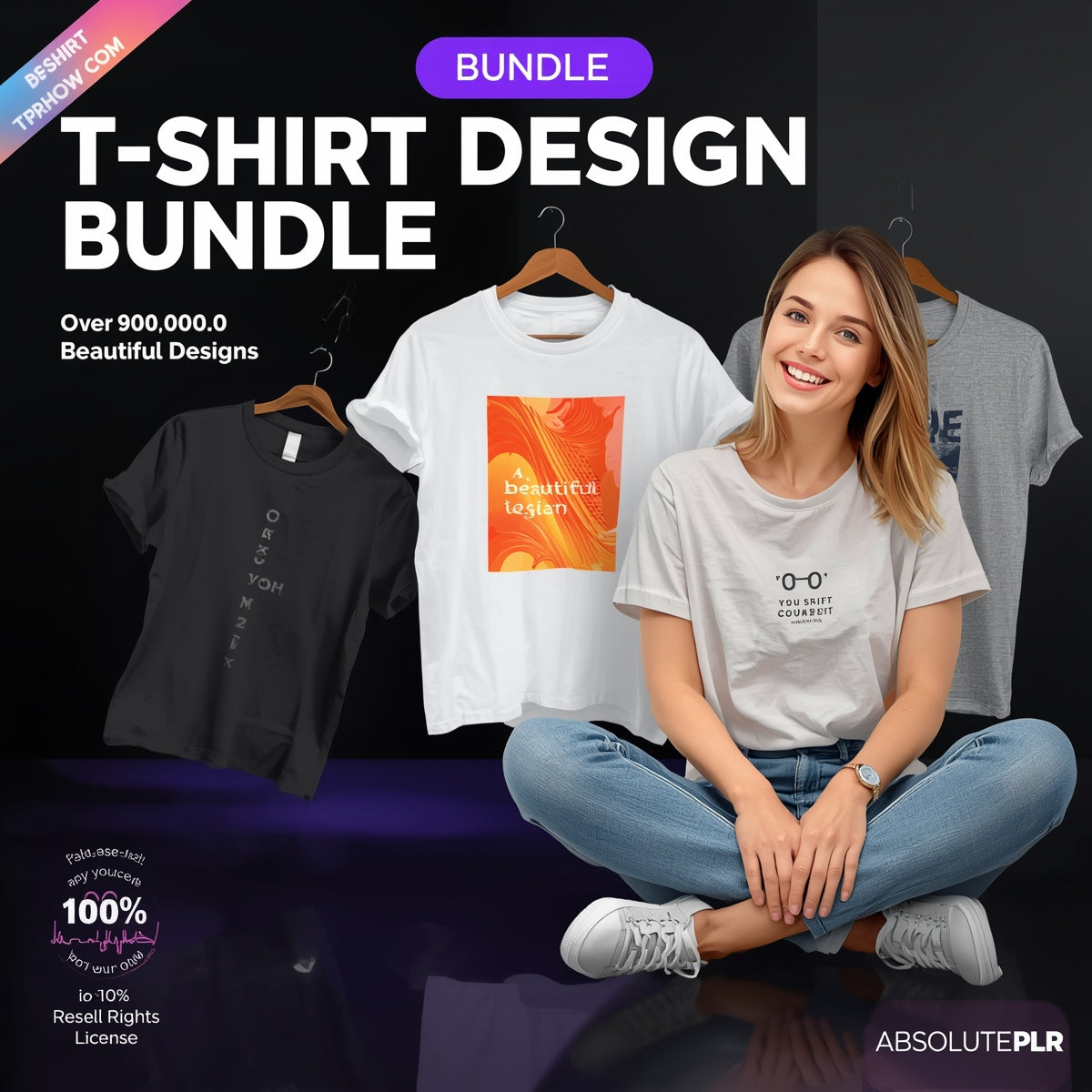 900,000 T-Shirt Designs (with Full Resell Rights!)